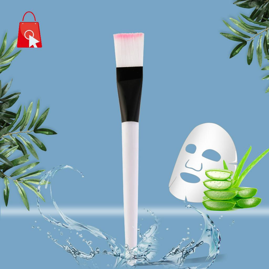 [Hàng mới về] Cọ đắp mặt nạ màu trắng sợi mềm JP1