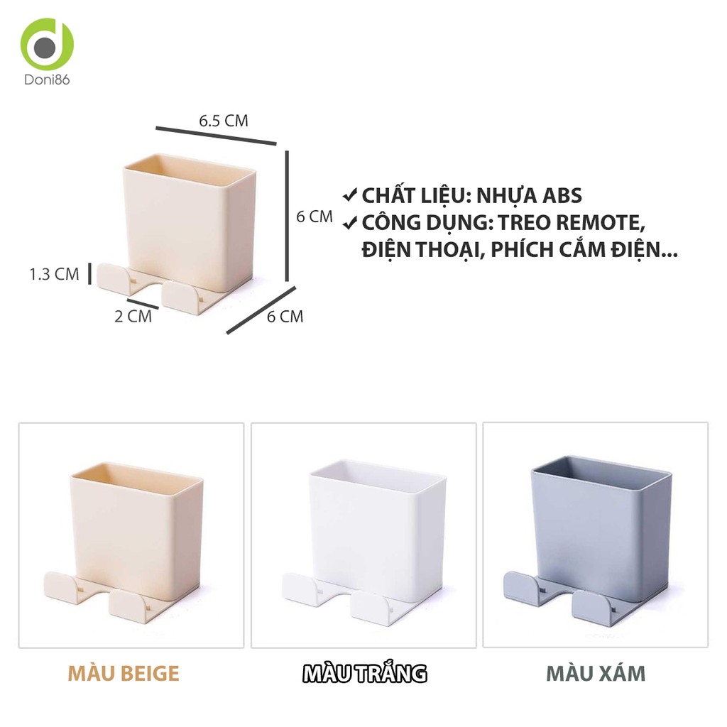 Giá treo remote, điện thoại siêu dính - doni86 - PK151