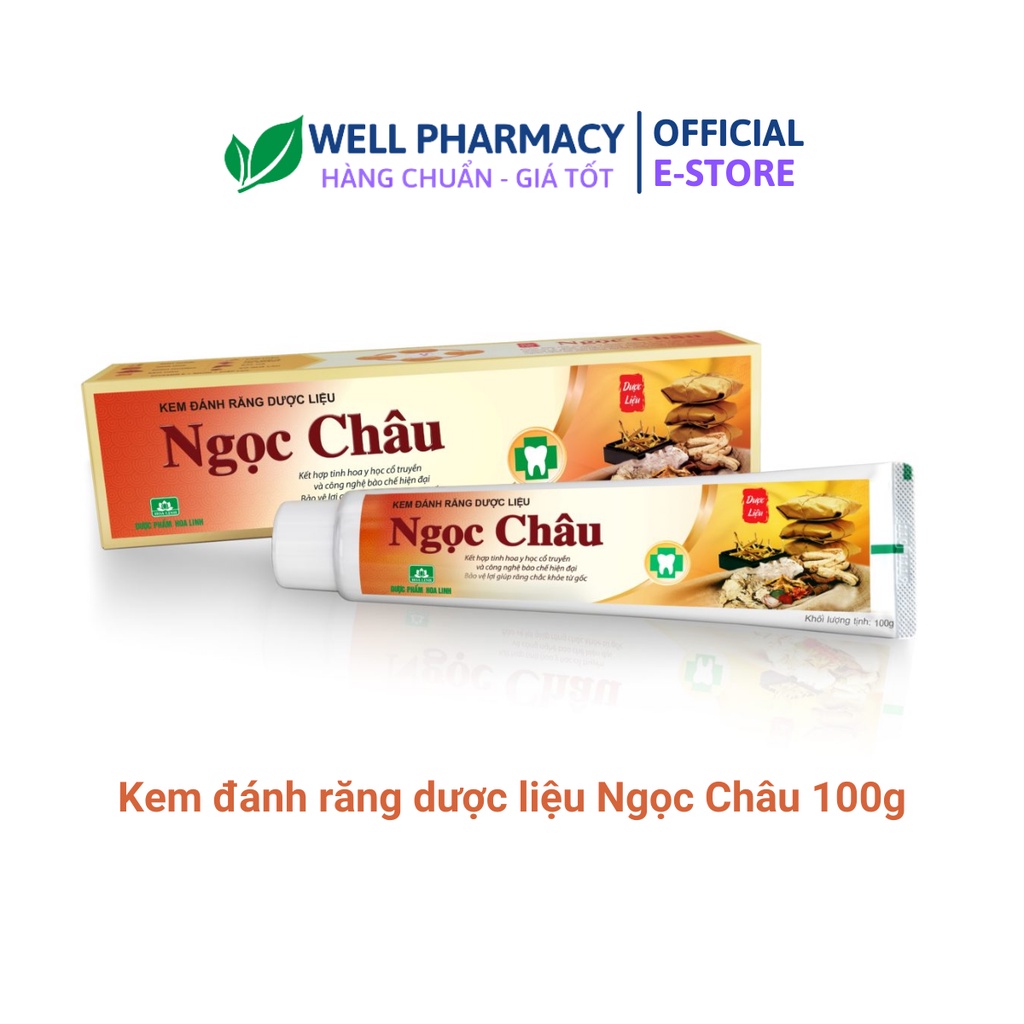 KEM ĐÁNH RĂNG DƯỢC LIỆU NGỌC CHÂU