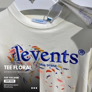 [Levents] Áo thun  𝗧𝗘𝗘 𝗙𝗟𝗢𝗥𝗔𝗟 𝗕𝗟𝗔𝗖𝗞 𝗔𝗡𝗗 𝗪𝗛𝗜𝗧𝗘 ®️(Real) - 𝑯𝒂̀𝒏𝒈 𝒄𝒉𝒊́𝒏𝒉 𝒉𝒂̃𝒏𝒈
