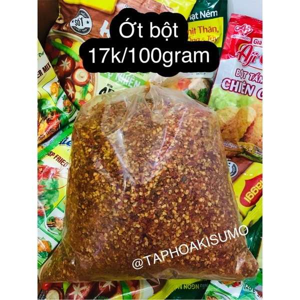 Ớt bột ngon Cô Bê 100 gram