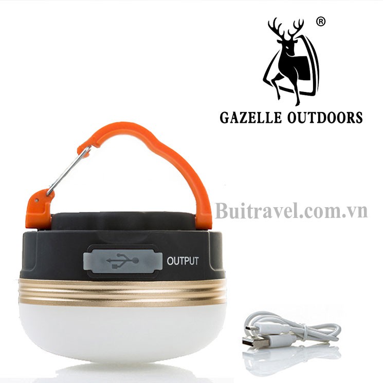 Đèn treo lều dã ngoại Gazelle Outdoors GL8213 size nhỏ- Đèn pin di động du lịch ngoài trời- Family Travel