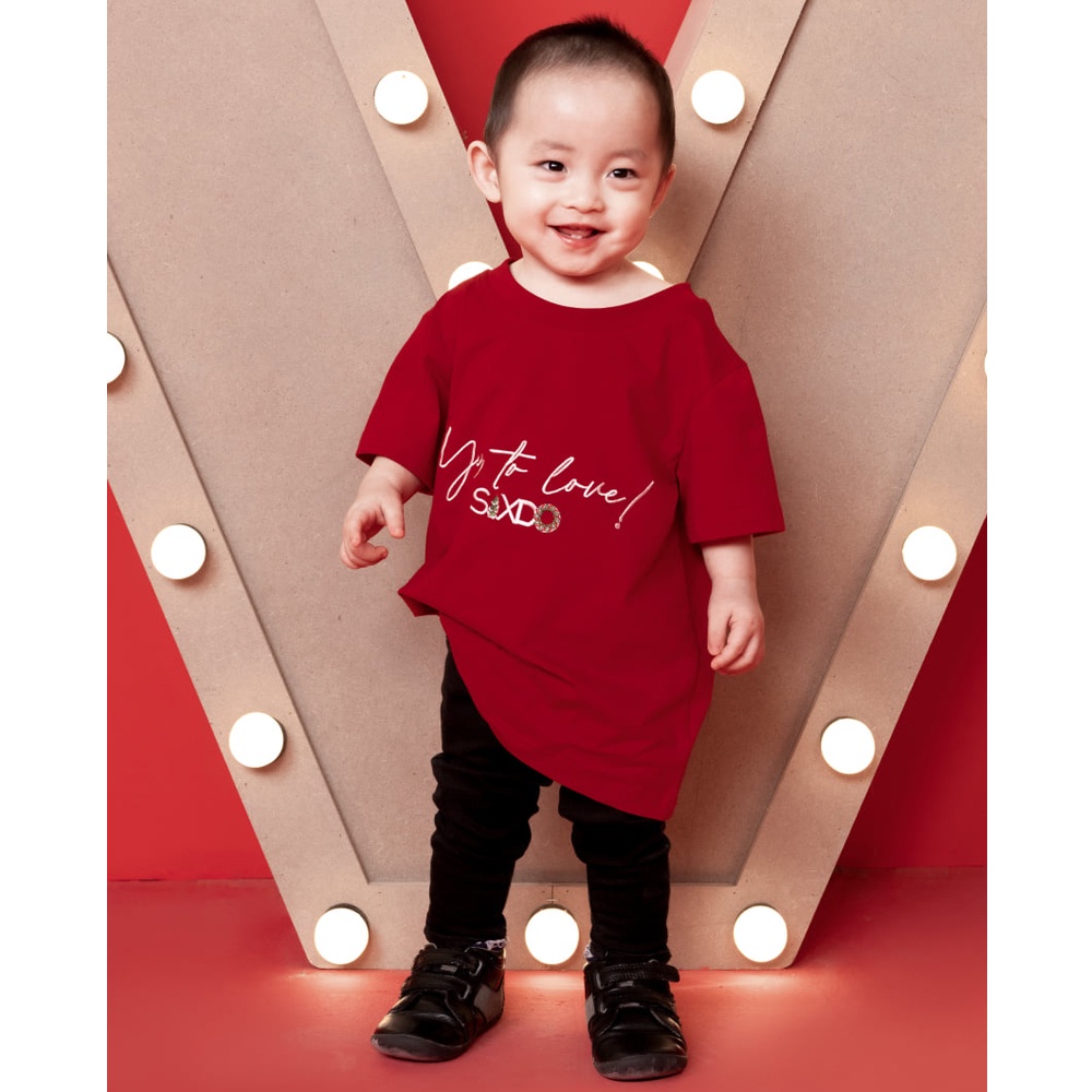 Áo phông trẻ em họa tiết logo SIXDO