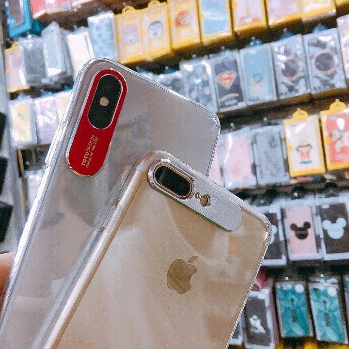 Ốp lưng TOTU IPhone 7/ 7Plus / X nổi viền bảo vệ camera cực tốt ( Hàng chính hãng full box )