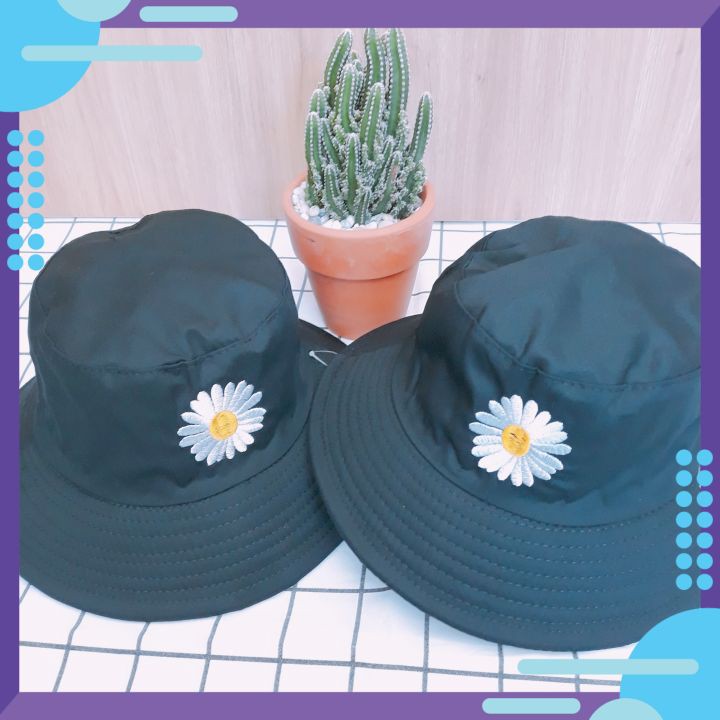 🔥 [SALE CỰC SỐC] 🔥 Mũ Bucket Hat Hoa Daisy Siêu Yêu