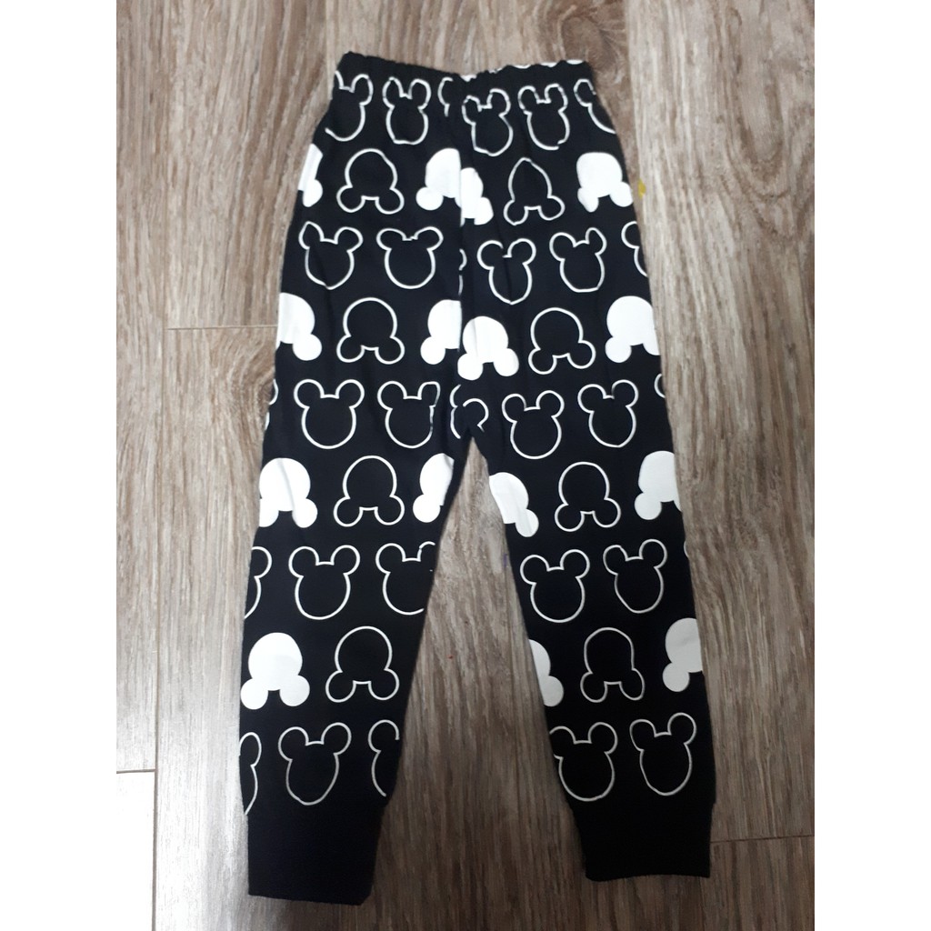 Bộ quần áo thu đông dài tay bé trai bé gái mickey