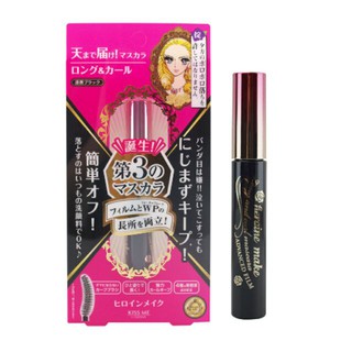 Mascara Kiss Me hàng Auth chống nước, dài mi, cong mi Chuốt mi mascara Kiss Me không lem