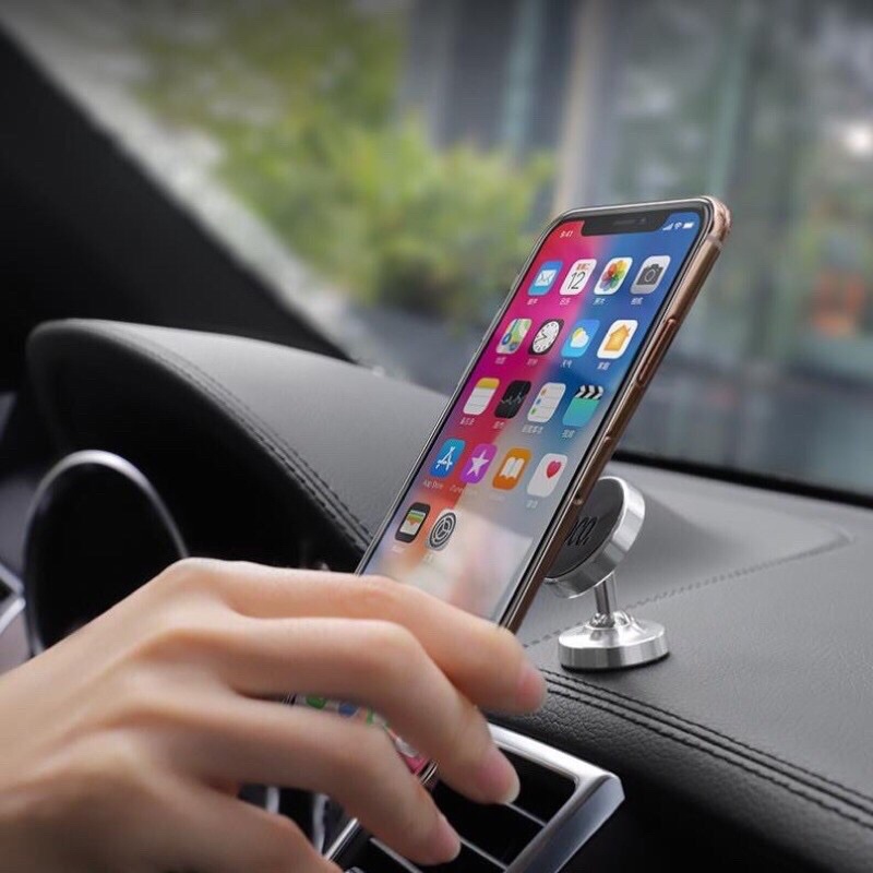 ✔GIÁ SỈ ✔Giá đỡ điện thoại Hoco CA36 Plus trên xe hơi, sử dụng tương thích thiết bị dán từ tính-Hít Nam Châm-CHÍNH HÃNG