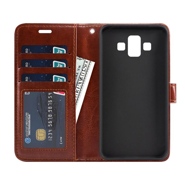 Bao Da Có Ngăn Đựng Thẻ Cho Samsung Galaxy J7 Duo | BigBuy360 - bigbuy360.vn