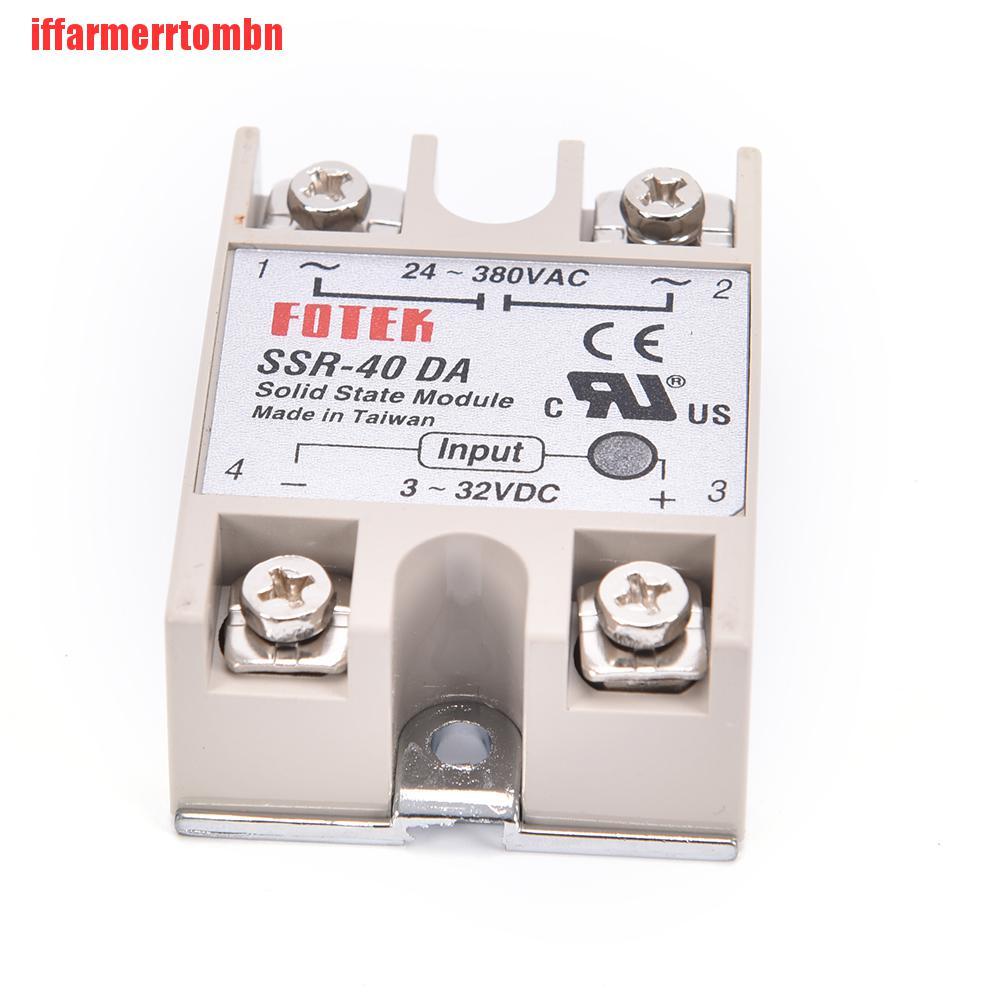 Rơ Le Trạng Thái Rắn Ssr 40a Ssr-40Da 40a