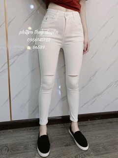 Quần kaki co giãn (có cả quần rách)