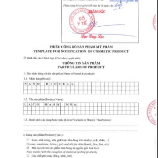 Mặt Nạ Nano Biocell