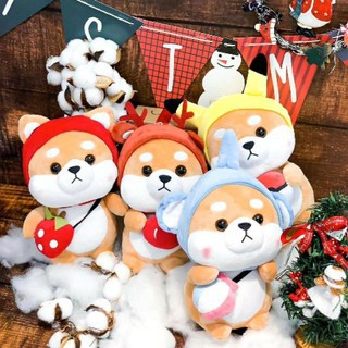 Mph Gấu bông gối ôm chú chó Shiba Cosplay đáng yêu nghộ nghĩnh