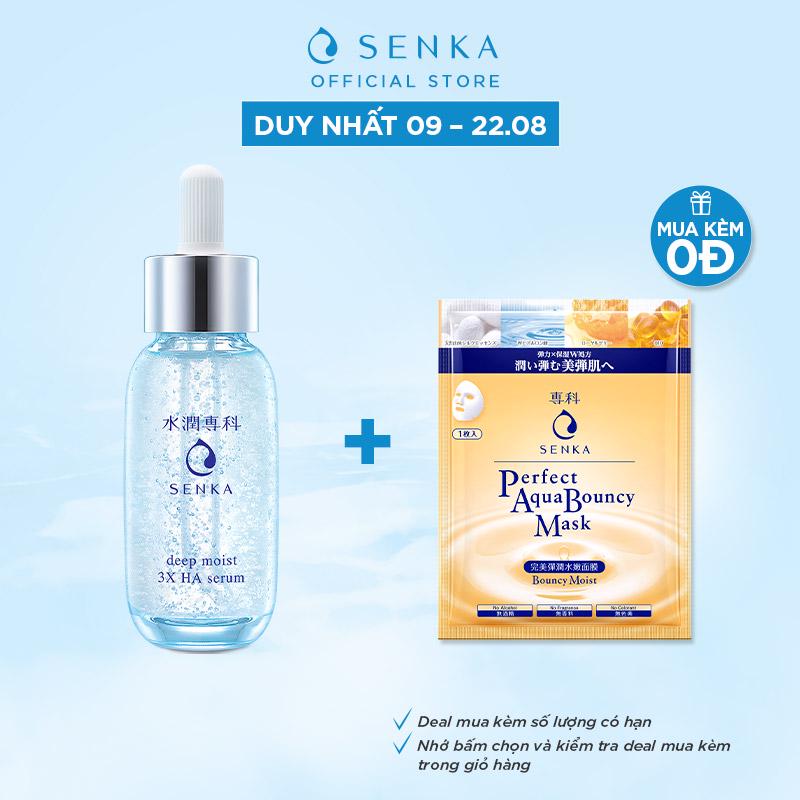 Serum dưỡng ẩm và chống lão hóa SENKA DEEP MOIST 3X HA SERUM 30ML | BigBuy360 - bigbuy360.vn
