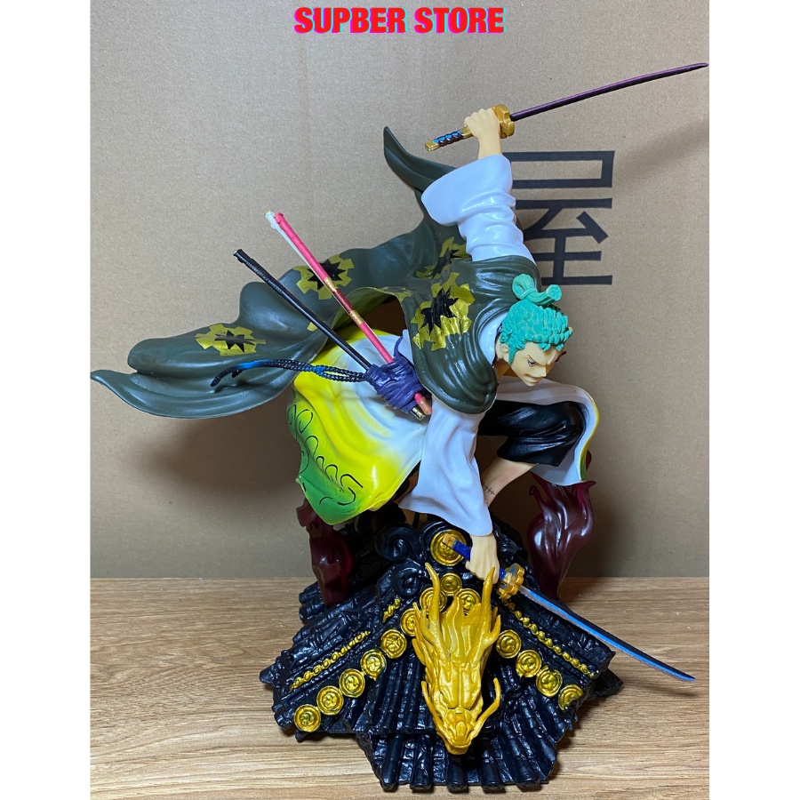 Mô Hình Figure One Piece - Roronoa Zoro Siêu To Màu Sắc Nổi Bật , Dáng Ngồi  Oai Phong Supber Store | Shopee Việt Nam