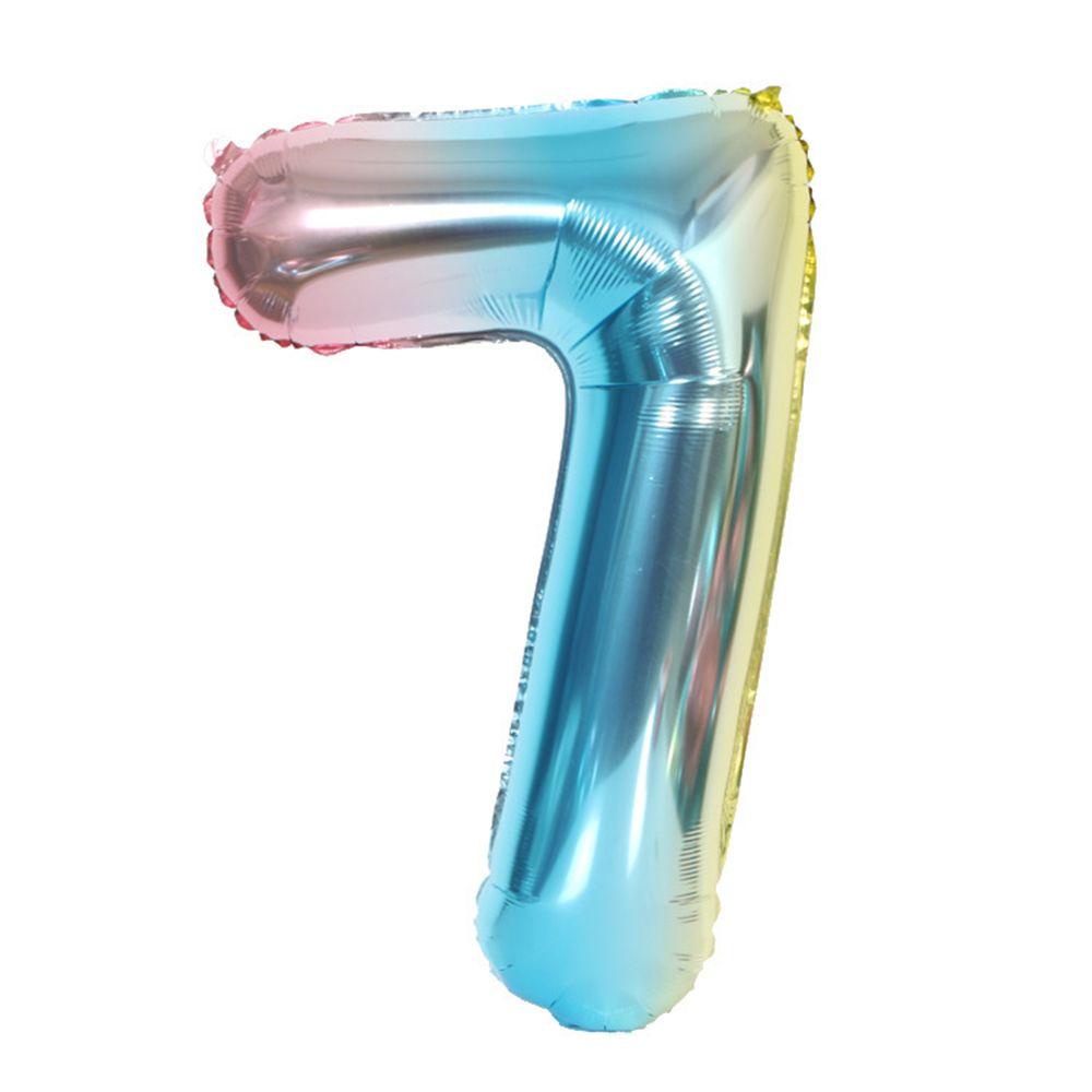 Set 1 Giấy Nhôm 32 Inch Màu Gradient Mừng Năm Mới