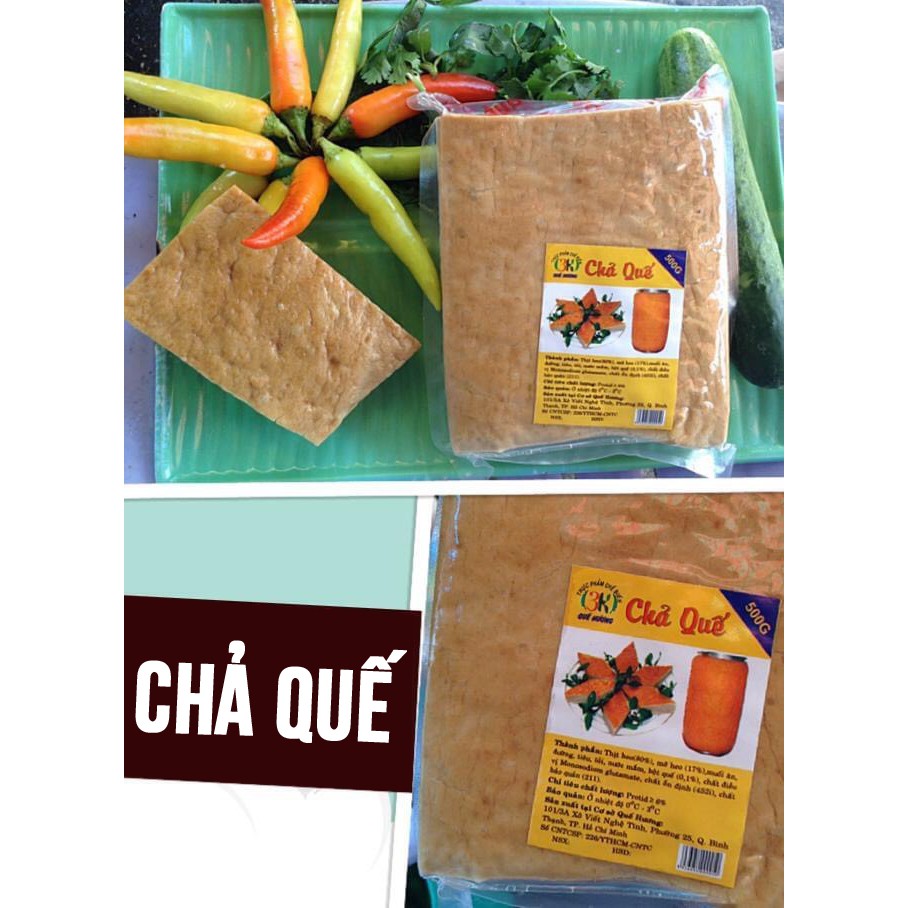 Chả Lụa / Chả Chiên / Chả Quế / Giò Thủ - 500gr Quế Hương loại ngon không hàn the | BigBuy360 - bigbuy360.vn