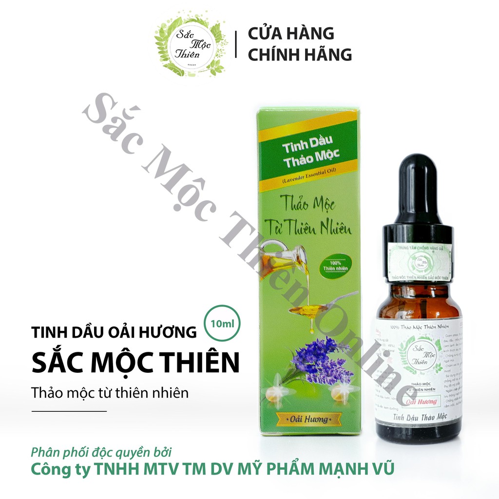 Tinh Dầu Oải Hương Sắc Mộc Thiên - Chiết Xuất 100% Từ Thiên Nhiên