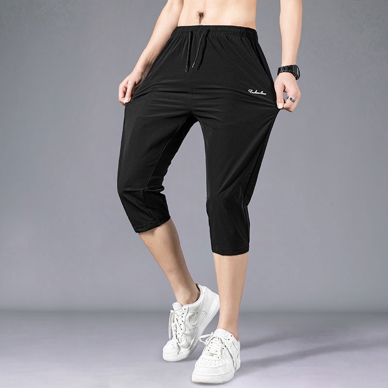 Quần Short Thể Thao 3/4 Nhanh Khô Cho Nam