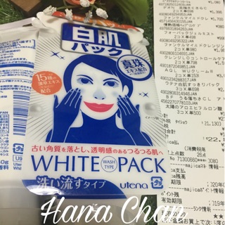 Mặt Nạ White Pack Utena làm trắng Nhật Bản