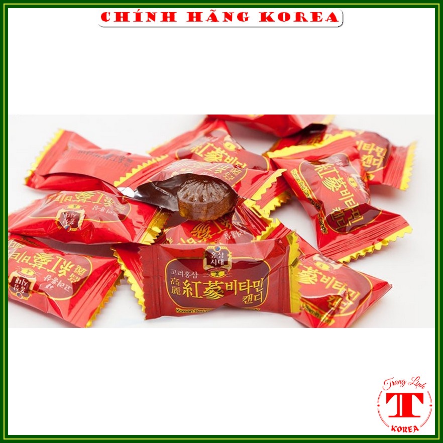 [Combo 15 gói] Kẹo hồng sâm hàn quốc 200gr - Kẹo sâm cứng chính hãng Korea, tranglinh