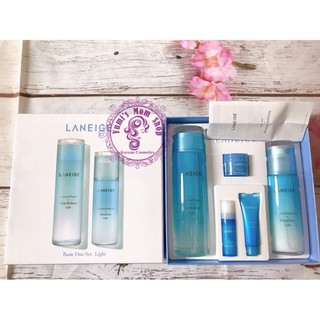 Bộ dưỡng da Laneige Basic Duo Set Moisture Holiday Dream Bubble