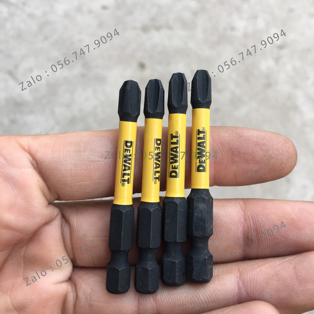 Mũi Vít Bake DEWALT PH3 Dài 58mm Màu Đen