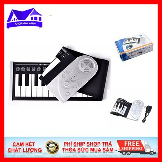 Đàn Piano điện tử bàn phím cuộn dẻo 49 keys