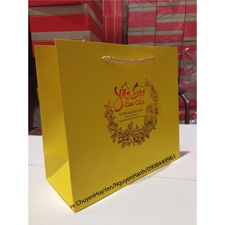 10 TÚI ÉP KIM LOẠI TRUNG ĐỰNG 100g YẾN THÔ