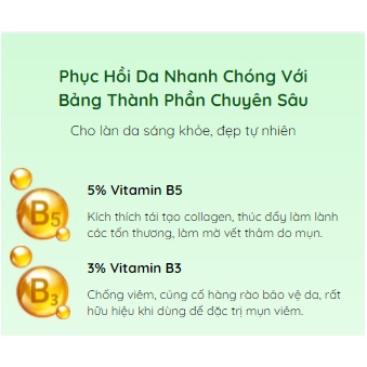 Kem dưỡng Lagumi  cho da dầu, mụn với B5, Calendula cấp ẩm, giảm mụn, mờ thâm an toàn cho mẹ bầu &amp; sau sinh mua 1 tặng 1