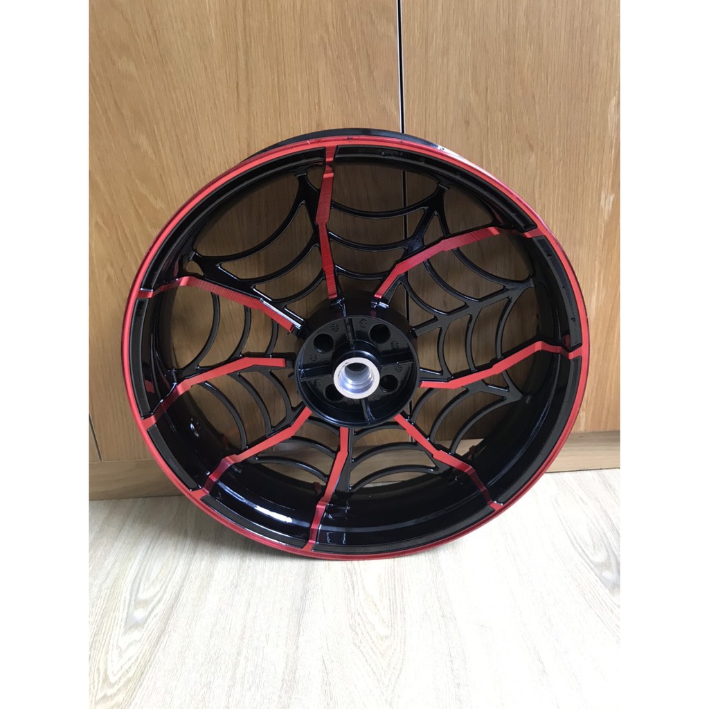 MÂM VÀNH ĐÚC SPIDER MAN-TỔ NHỆN YAMAHA EXCITER 150 155 BẢN ZIN THEO XE KHÔNG CHÊ CHÁO SALEE GIÁ TỐT