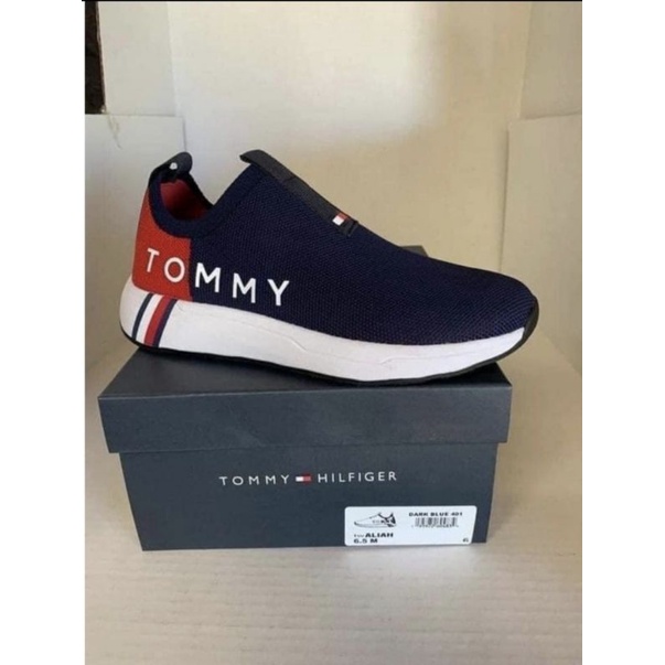 Slip on Tommy Hilfiger Aliah Sneaker Unisex  chính hãng màu xanh Dương