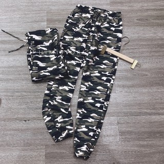 [CÓ SẴN] Quần jogger big size họa tiết lính dạo phố màu xanh lá HM275 THƯƠNG HIỆU HIMISTORE