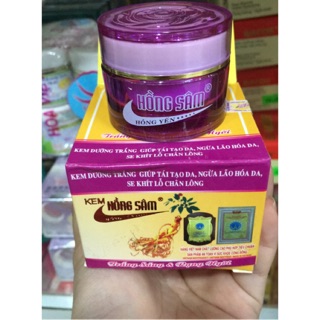 kem hồng sâm trắng da tái tạo