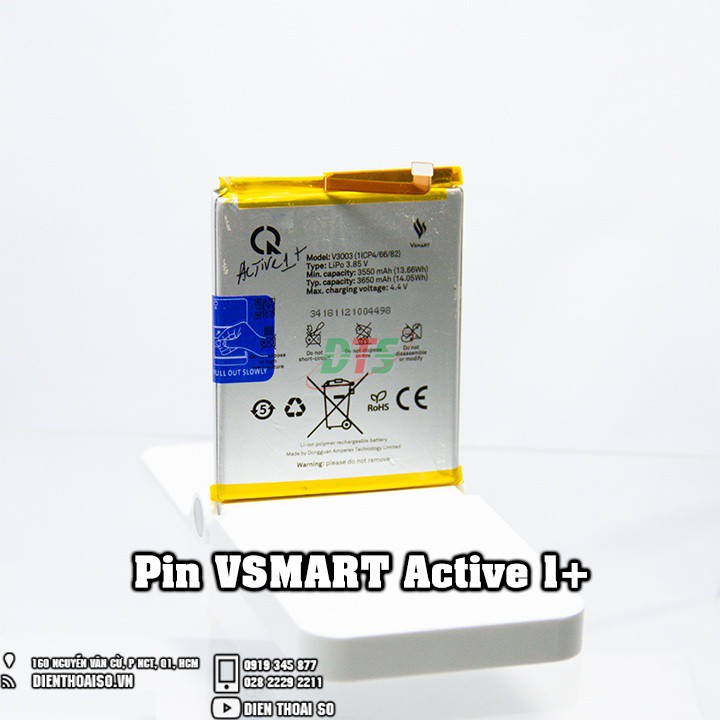 Pin Vsmart Active 1 plus