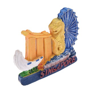 Nam châm dán tủ lạnh hình Singapore 3D