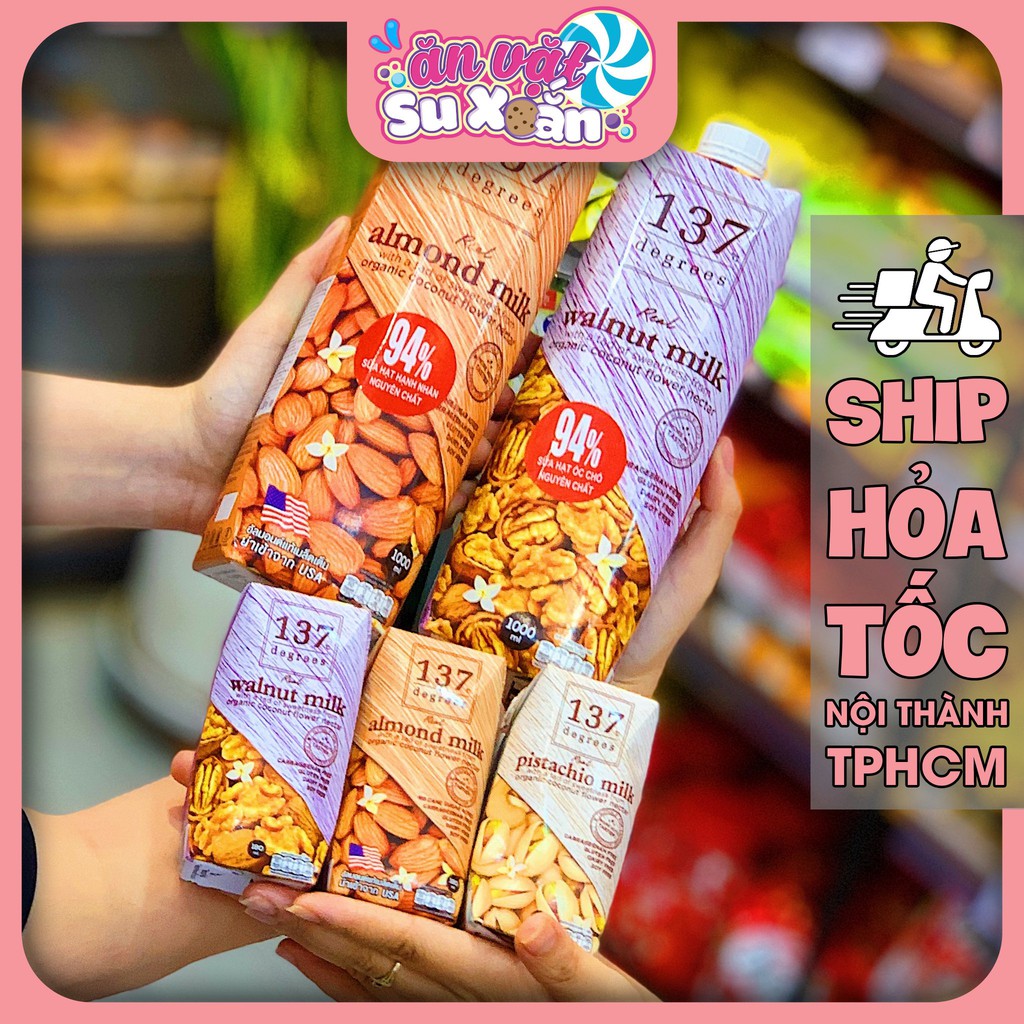 Sữa hạt nguyên chất 137 Degrees Ăn Vặt Su Xoắn