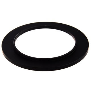 2Pcs Camera Lens Filter Step Up Ring 49mm-77mm/58-77mm Adapter Black
