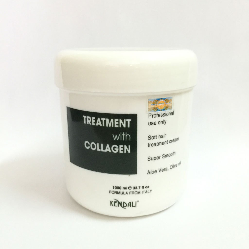 {Siêu rẻ} {Chính hãng} Kem ủ chăm sóc tóc Treatment With COLLAGEN KENDALI 1000ml