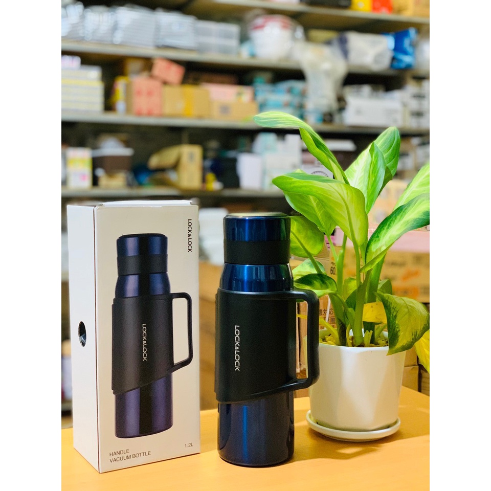 LOCK& LOCK🔥 BÌNH GIỮ NHIỆT THÉP KHÔNG GỈ 800ML-1200ml - LHC6180 FU/LHC6380FU