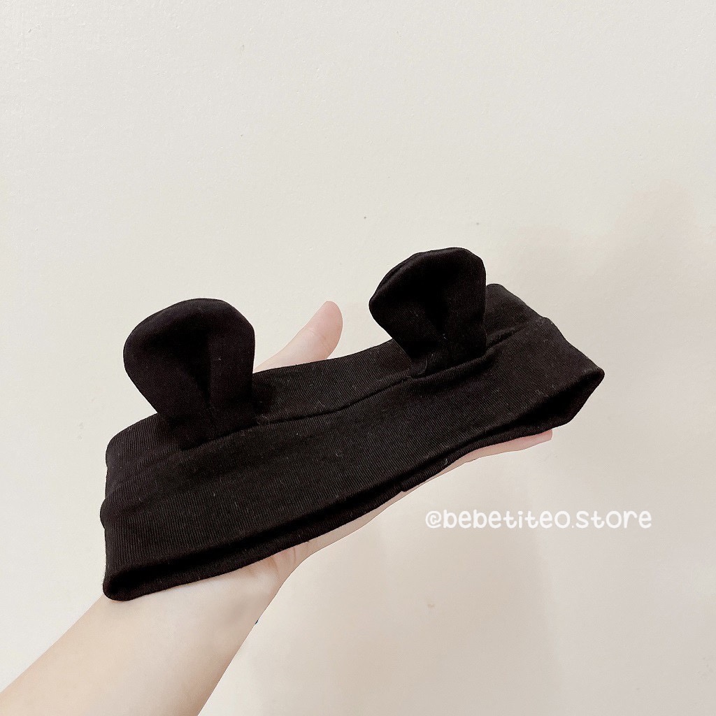 Băng Đô Tai Gấu Turban Tai Gấu Hàn Quốc Siêu Yêu Cho Bé Bebé Tí Tẹo PKT02