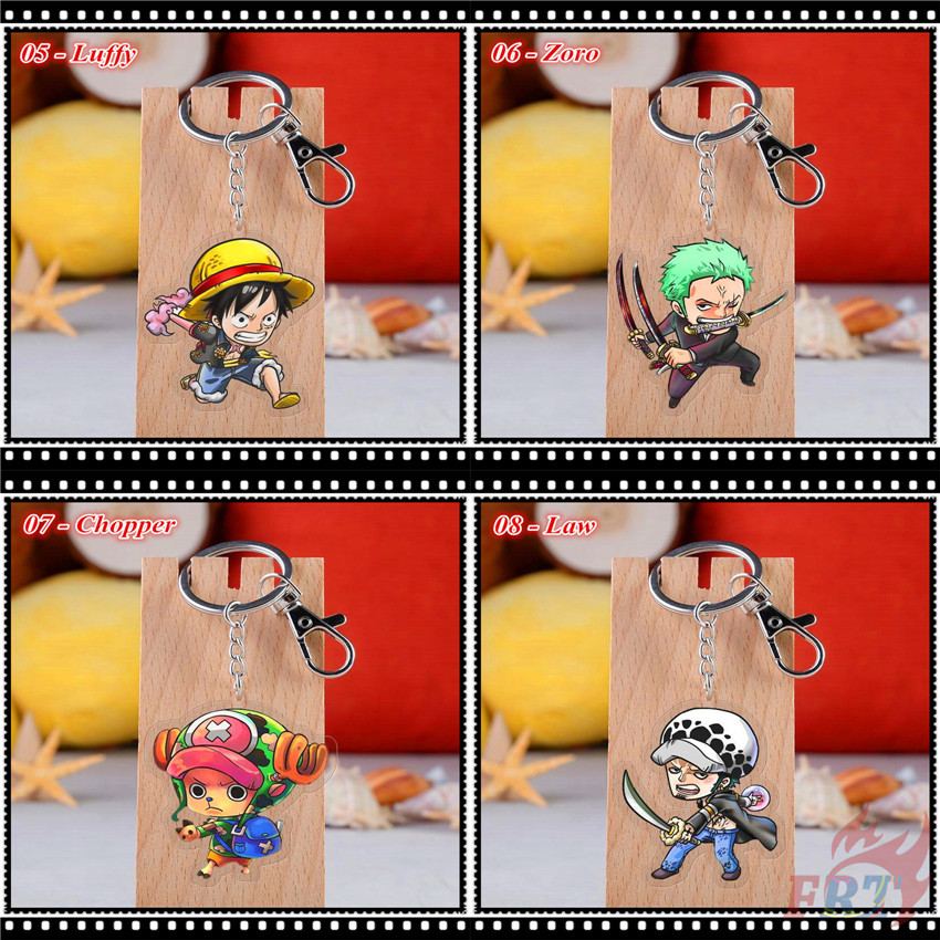 ❀ Animation Comics Games - Cartoon Character Cosplay Acrylic Móc khóa ❀ 1Pc Fashion Keyrings Pendant Gifts Keychains（16 Styles）