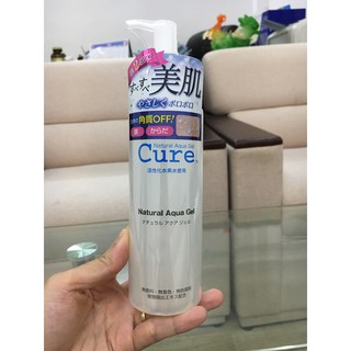 [Mẫu mới] Cure Natural Aqua - Gel tẩy da chết 250 ml- Tẩy tế bào chết Cure Nhật Bản