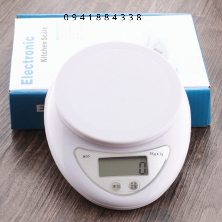 Cân Tiểu Ly Điện Tử, Tặng Kèm Pin, Kèm Khay