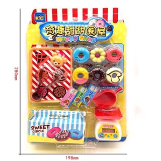 Đồ chơi làm bánh donut nhà bếp cho bé gái
