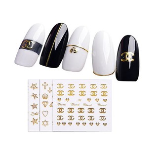 Miếng Dán Nail Sticker thương hiệu nổi tiếng