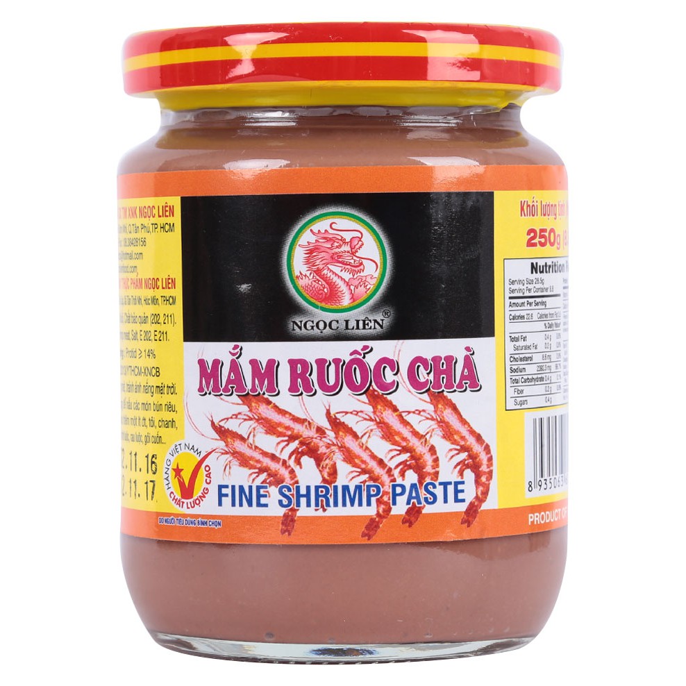 Mắm Ruốc Chà Ngọc Liên Hũ 250G