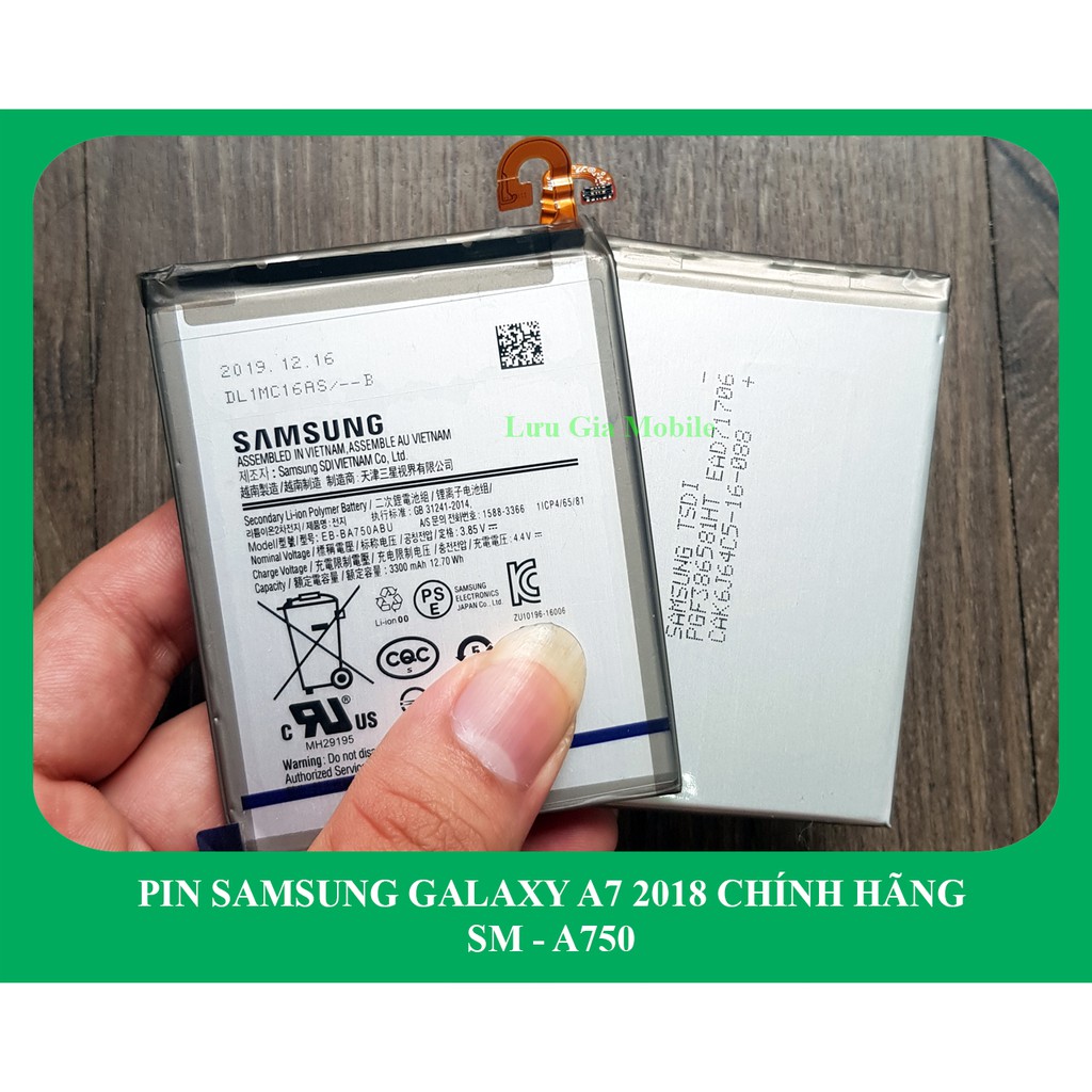 Pin Samsung Galaxy A7 2018 chính hãng A750