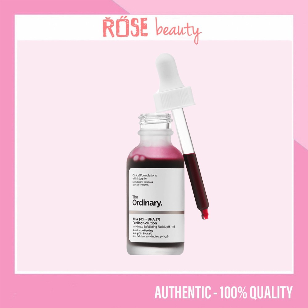 [Mã COS1904 giảm 8% đơn 300K] Tẩy tế bào chết The Ordinary AHA 30% + BHA 2% Peeling Solution 30ml | BigBuy360 - bigbuy360.vn