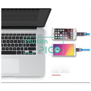 Cáp 2 đầu Lightning + Micro đa năng 120CM